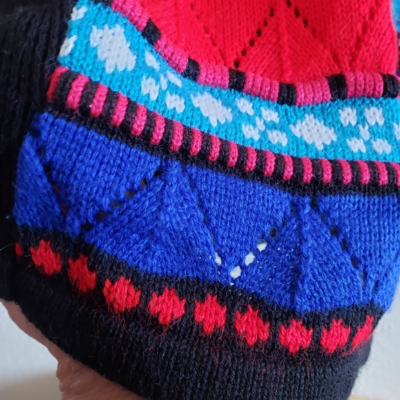 VTG USA Brunny Colorful Textured Sweater - Picture 4 of 11